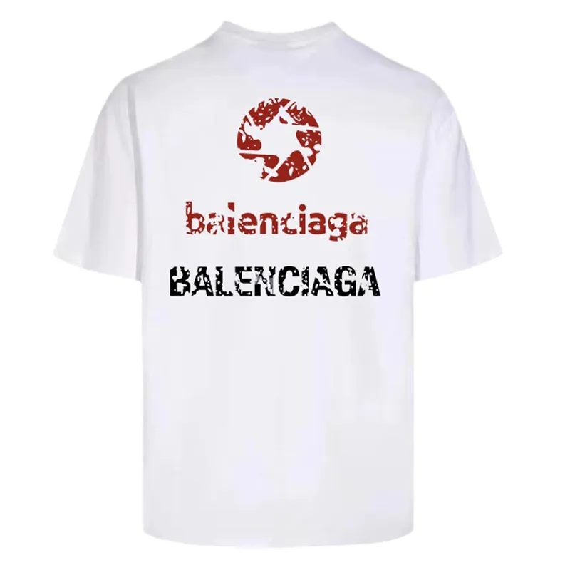 #「 Quality」 《BALENCIAGA 》24SS Classic T Quality - 2 - os 220 -26 280g - 300g 1×1 - Quality ：Black White Size: XS-S-M-L